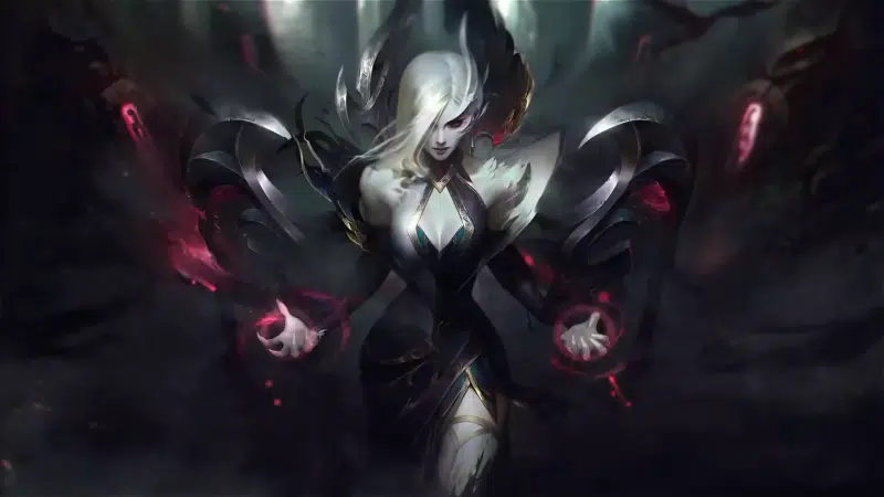 arts, anime, lol, anime girls, league of legends, witch, games, morgana Live Wallpaper