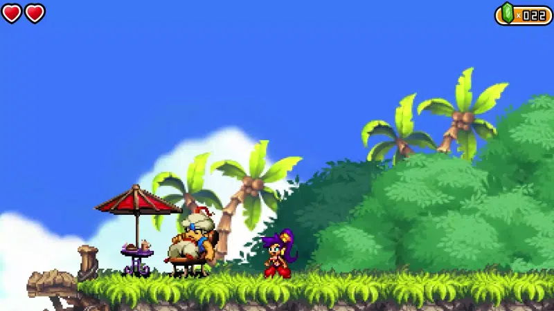 shantae, games, pixel art, shantae and the pirates curse Live Wallpaper