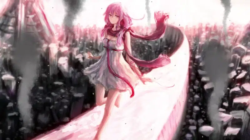 smile, dress, inori yuzuriha, anime girls, the sinners crown, anime, arts Live Wallpaper