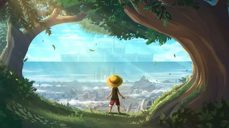 one piece, monkey d. luffy, anime, arts Live Wallpaper