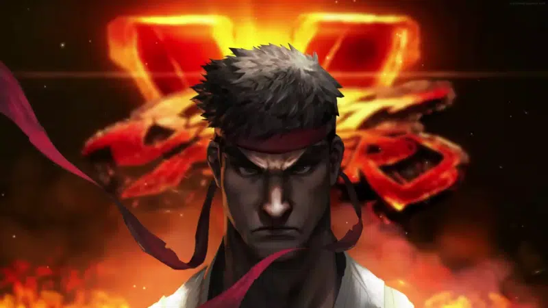 ryu, games, ryu, street fighter, fire Live Wallpaper
