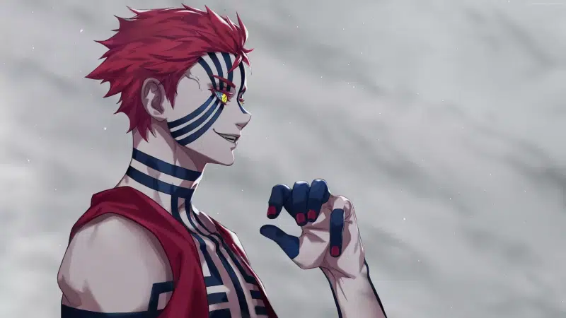 anime, demon, akaza, demon slayer, arts, tattoo Live Wallpaper