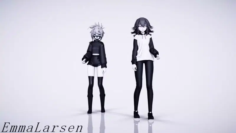 emma larsen, dance, chan, anime, arts, graphics, anime girls Live Wallpaper