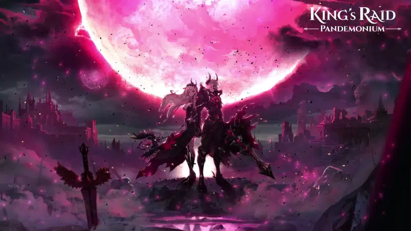 fantasy, staff, fallen frey, anime, lord of darkness kasel, night, battlefield, sword, fallen frey, games, royal raid, dark lord kasel, the dark lord kasel, Live Wallpaper