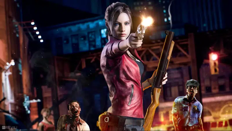 the living dead, games, arts, zoey, apocalypse - post-apocalypse, zombie, weapon, the city at night, left 4 death Live Wallpaper