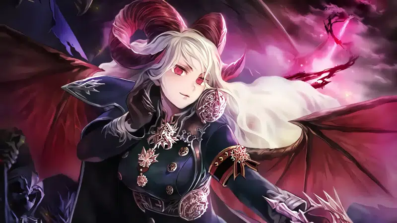 emeralda, games, wings, demon, horns, demonic officer, demonic officer, arts, anime girls, anime, shadowverse, emerald Live Wallpaper