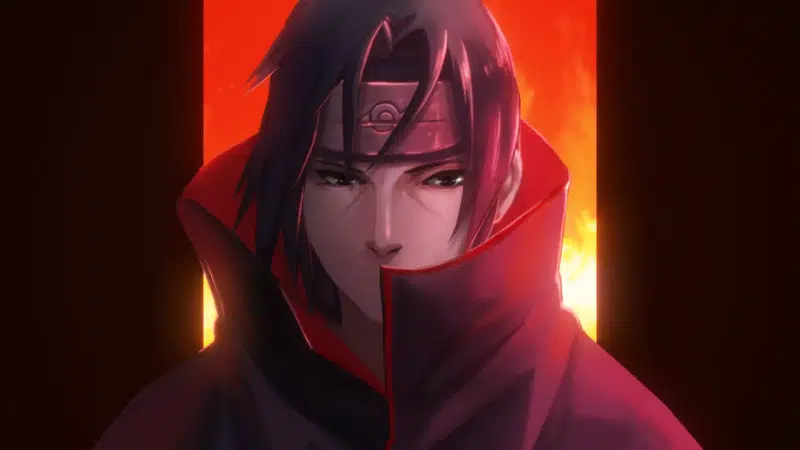 naruto, anime, shinobi, arts, akatsuki, itachi uchiha Live Wallpaper