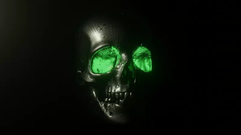 skull, scull, neon, different Live Wallpaper