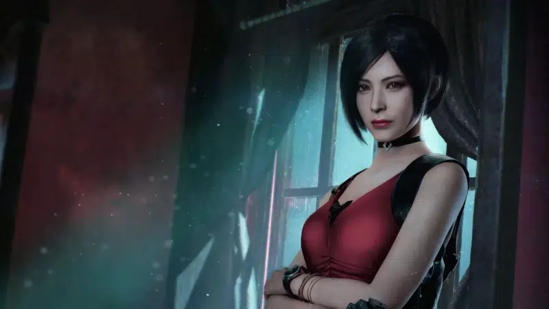 anime, red dress, games, ada wong, anime girls, resident evil, ada wong Live Wallpaper