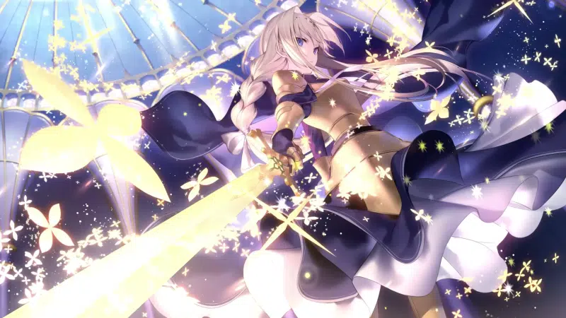 alicization, the girl with the sword, cao, alicization, fragrant olive, alice zuberg, anime, masters of the sword online, arts, underworld, anime girls Live Wallpaper