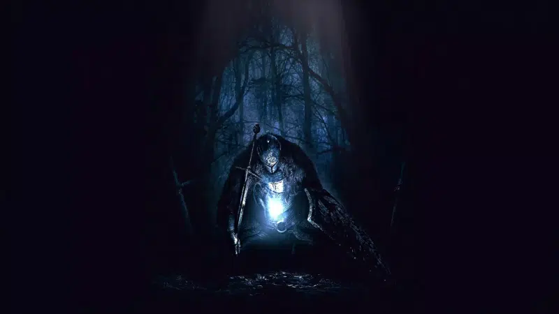 shild, sword, games, dark souls, knight, you died, the chosen dead Live Wallpaper