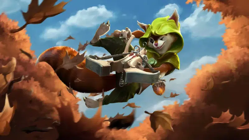 hoodwink, autumn, dota, crossbow, dota 2 Live Wallpaper