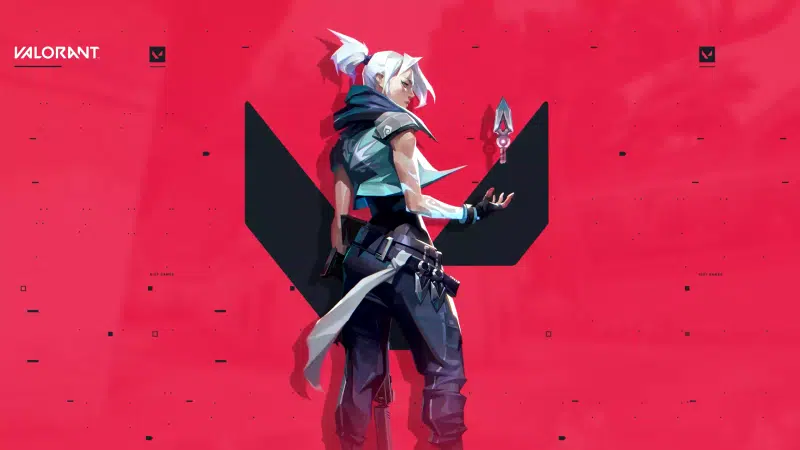 valorant, long hair, arts, games, fantasy, white hair, weapon, jett, throwing knives Live Wallpaper