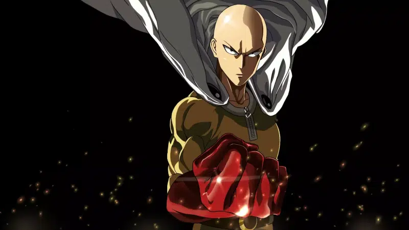 anime, raincoat, superhero, one punch man, saitama Live Wallpaper