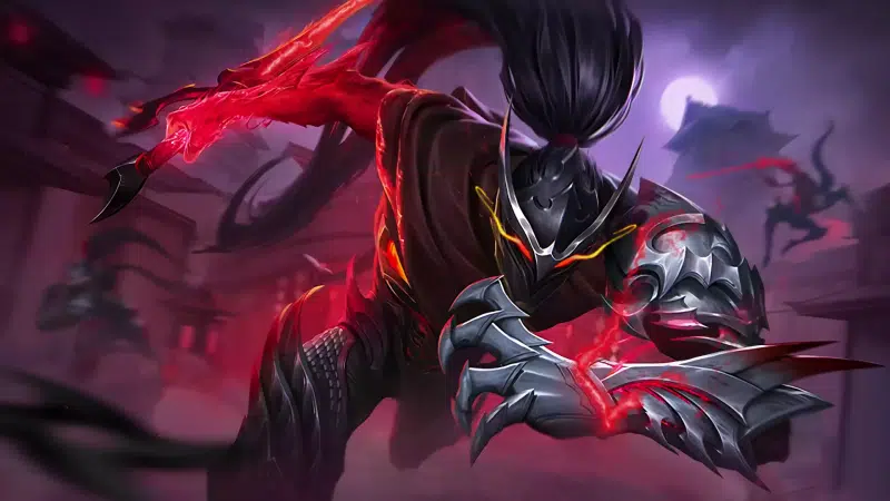 anime, hayabusa, games, hayabusa, mobile legends, mobile legends, arts, shadow of obscurity, the blade Live Wallpaper