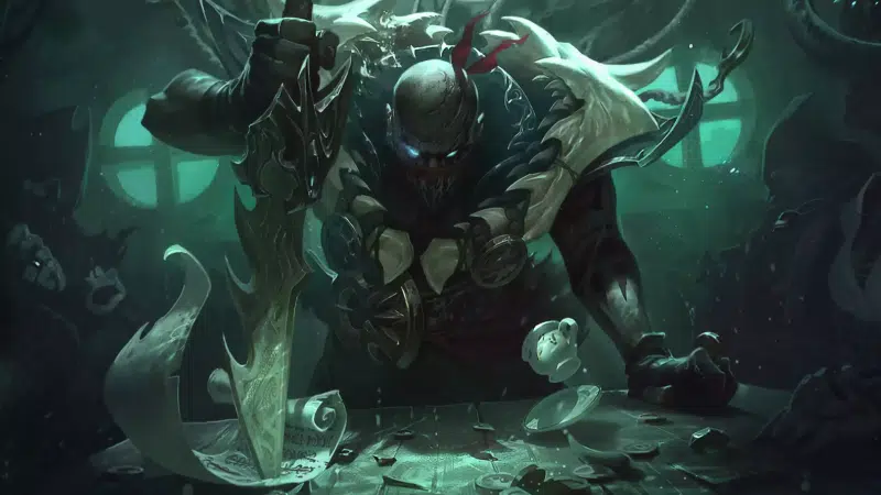 league of legends, pirate ship, lol, arts, water, the blade, anime, games, pirates, pike Live Wallpaper