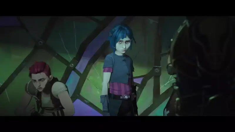arcane, shot, jinx, cartoons, vai Live Wallpaper