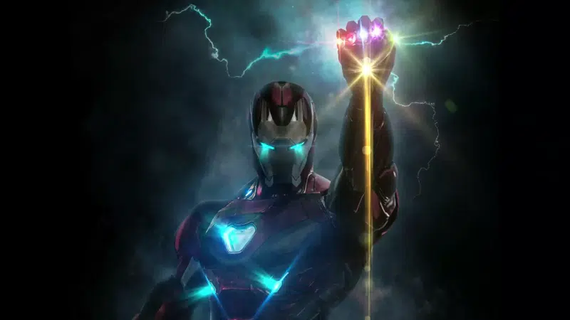 infinity stones, arts, avengers: infinity war, the infinity gauntlet, marvel, iron man, mark lxxxv, movies Live Wallpaper