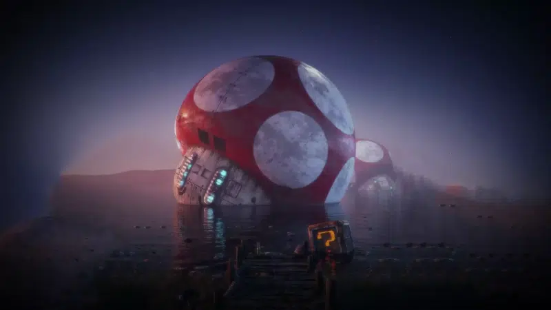 games, super mario, mushrooms, mario, apocalypse - post-apocalypse, arts Live Wallpaper