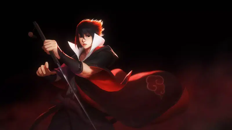 sasuke uchiha, arts, sasuke uchiha, fantasy, akatsuki, sword, naruto, anime Live Wallpaper