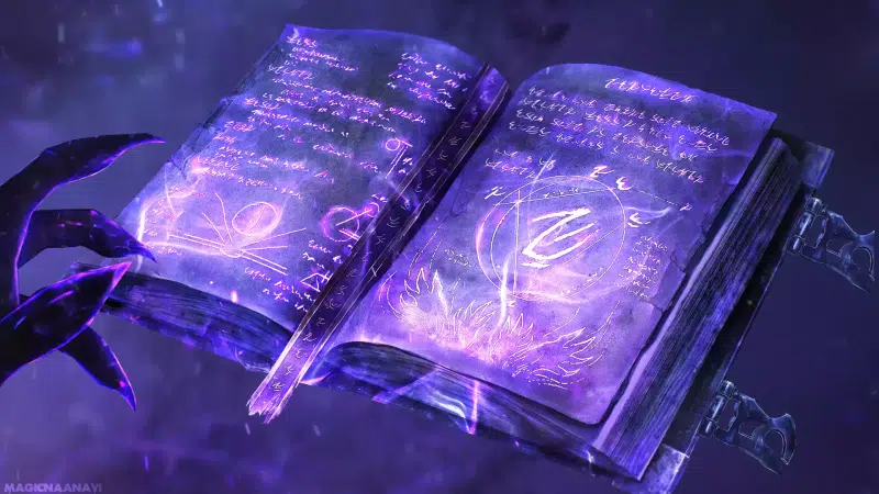 witchcraft, the magic book, arts, book, the witchbook, magic, black magic, the enchantment book, forbidden magic Live Wallpaper
