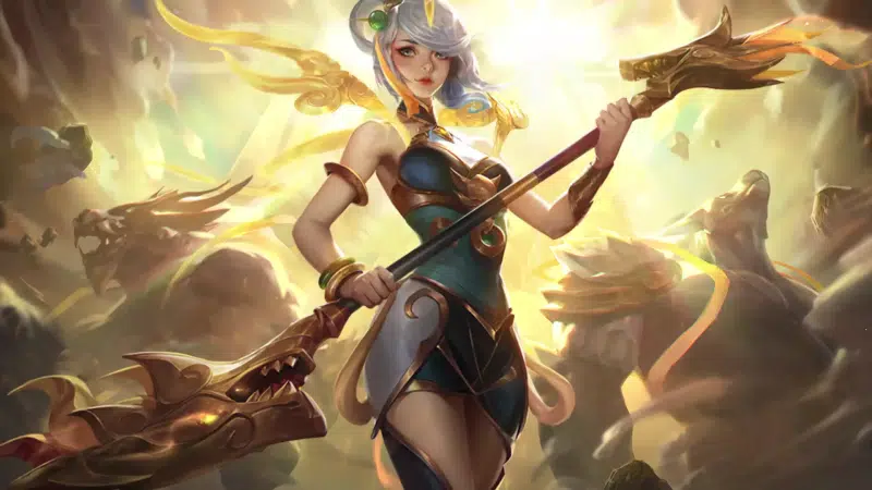 anime girls, games, anime, staff, lunar empress lux, arts, lux, lol, league of legends Live Wallpaper