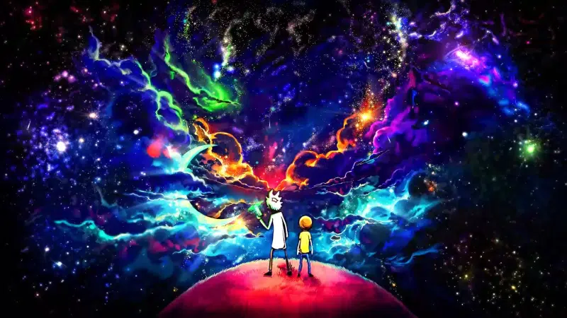 rick and morty, morti, fantasy, cartoons, universe, rick, rick and morty, morty, rick Live Wallpaper