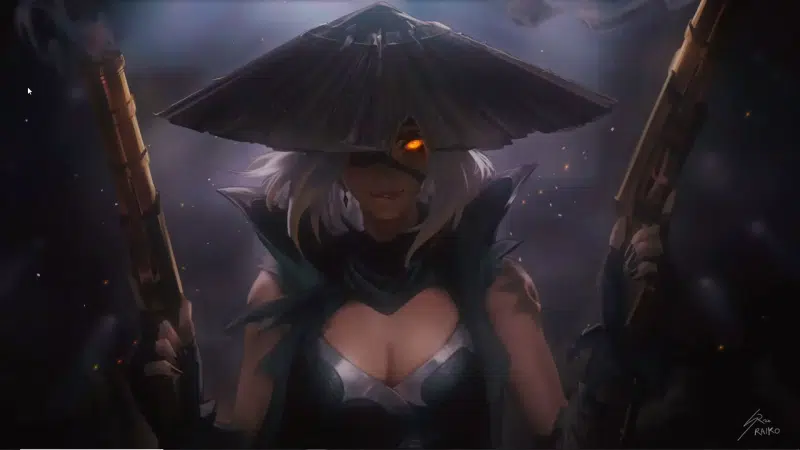 arts, eye patch, weapon, shooter, anime, anime girls, raiko Live Wallpaper