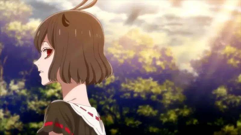 anime girls, nero, secre swallowtail, horns, black clover, edit, anime, smile, nice girl, confused, asta Live Wallpaper