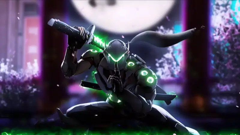 genji, overwatch, sword, genji, fantasy, games Live Wallpaper