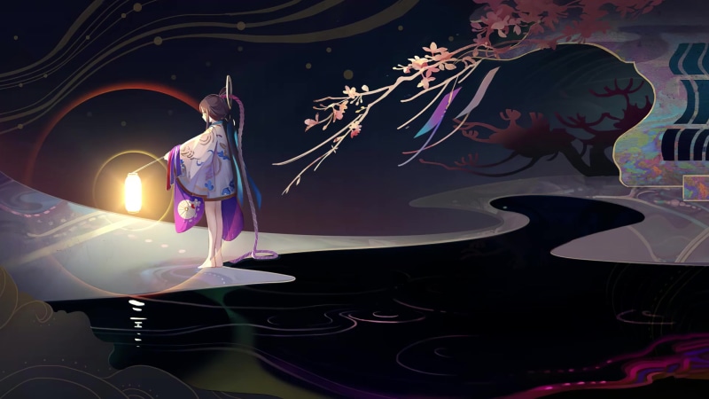 Menreiki Memory Scroll Live Wallpaper