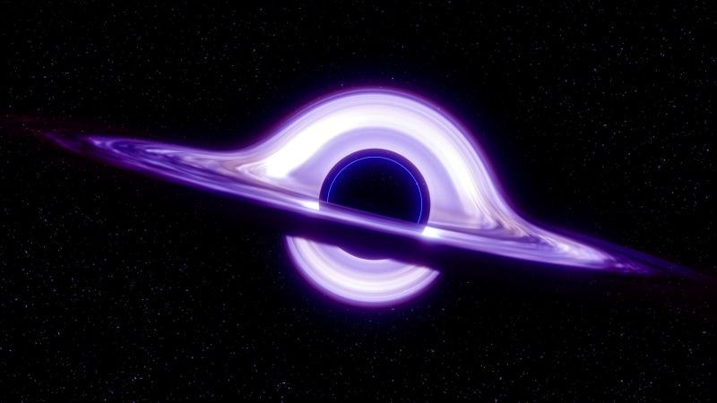 Space, Stars, Black Hole 4K Live Wallpaper