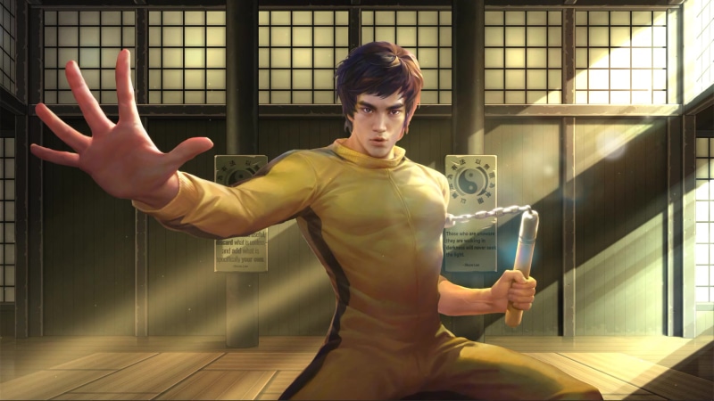 Honor of Kings - 5th Anniversary skin Bruce Lee aka Pei Qin Hu Live Wallpaper