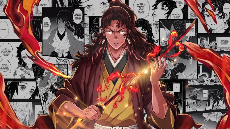 Yoriichi Demon Slayer Live Wallpaper