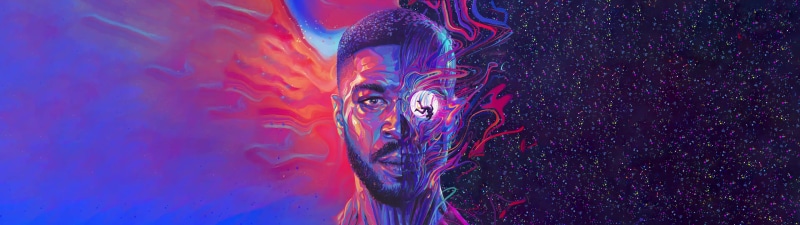 Kid Cudi Man on the Moon III: The Chosen Live Wallpaper