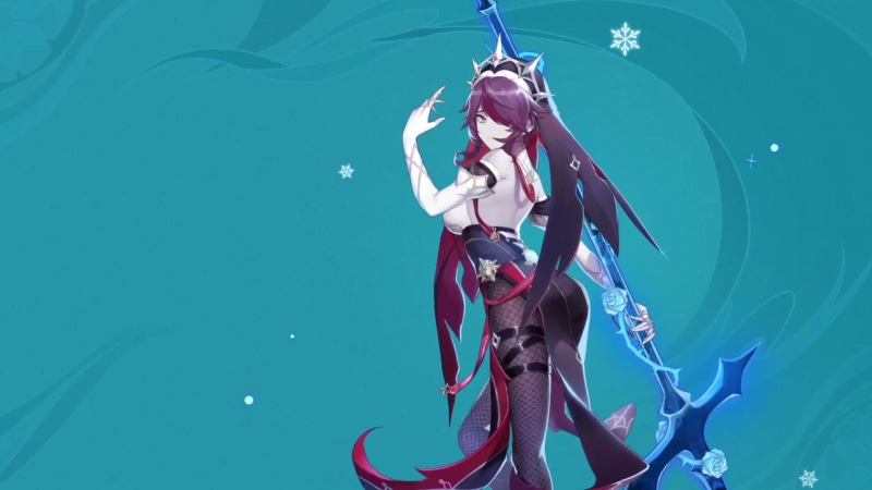 Genshin Impact Rosaria Live Wallpaper