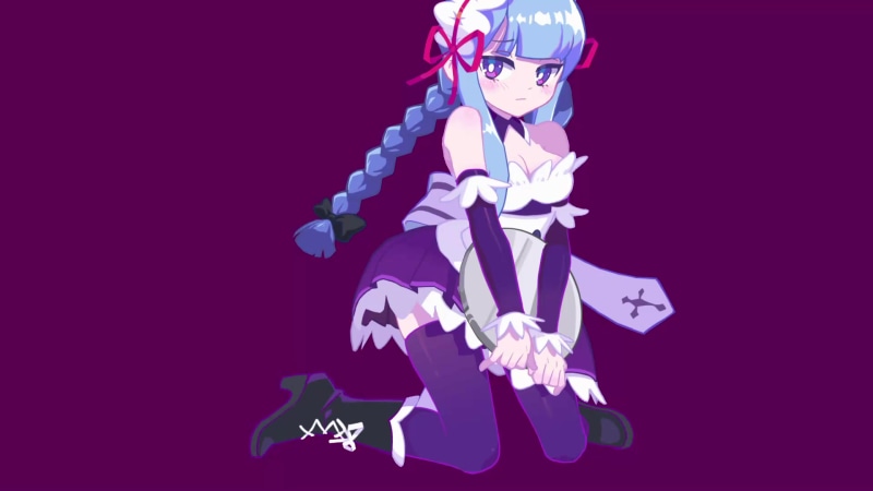Muse Dash - Maid Marija Live Wallpaper