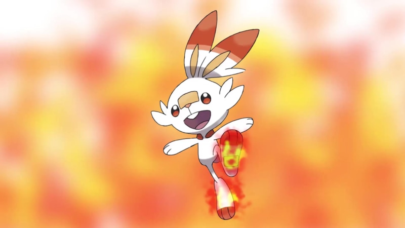 Scorbunny Generation 8 Fire Type Starter Live Wallpaper