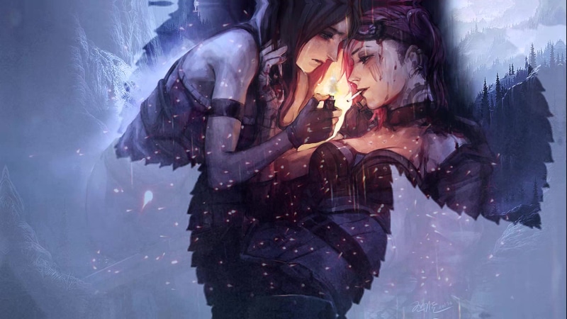 League of Legends Vi and Caitlyn Live Wallpaper