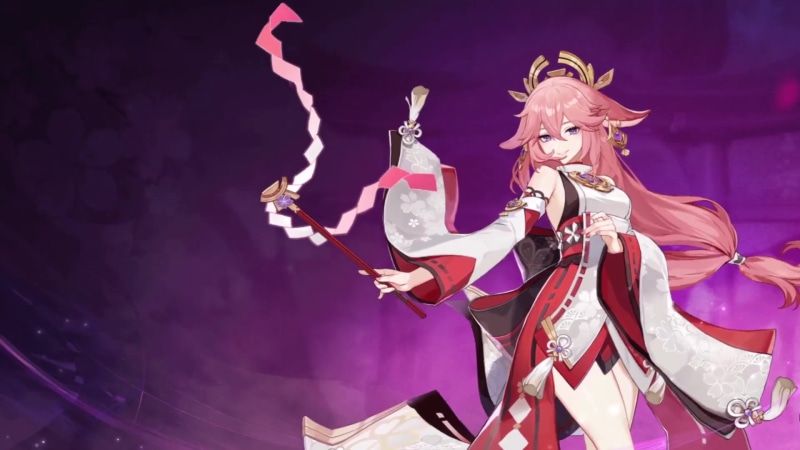 Yae Miko Guuji (Genshin Impact) Live Wallpaper