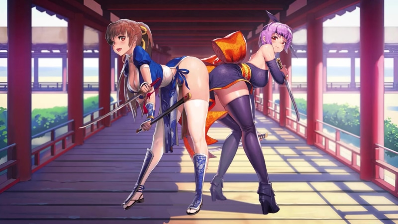 Kasumi and Ayane (Dead or Alive) Live Wallpaper