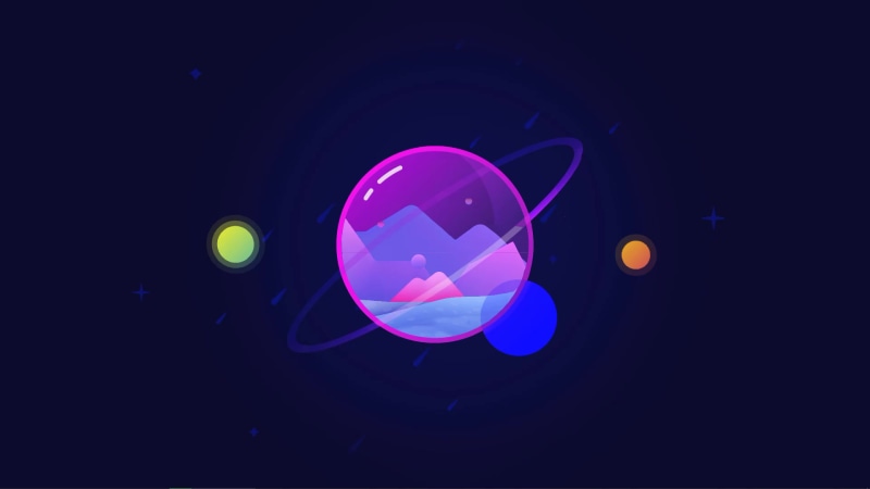 Hills Planet Live Wallpaper