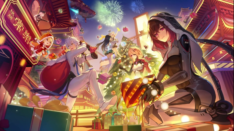 Tower of Fantasy Merry Christmas Live Wallpaper