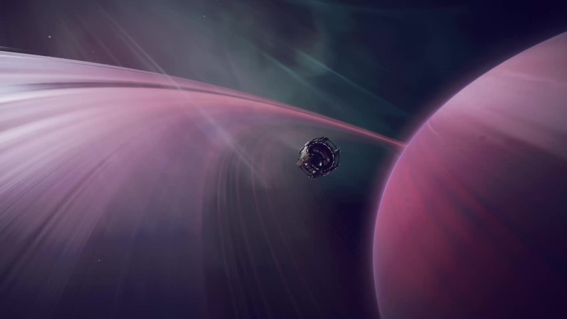 Ixion Render Red Gas Giant Live Wallpaper