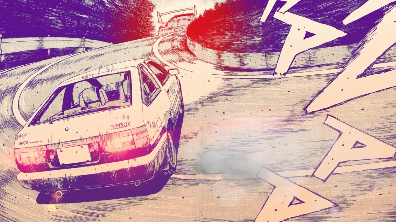 Initial D First Stage Live Wallpaper