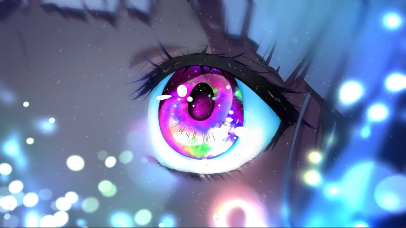 Anime, Eye, Virtual Youtuber Live Wallpaper