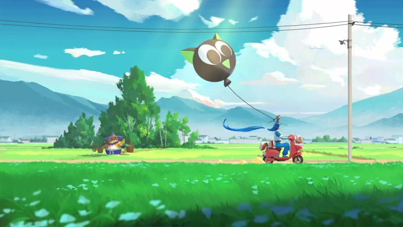 Anime Boy Riding Motorcycle Live Wallpaper
