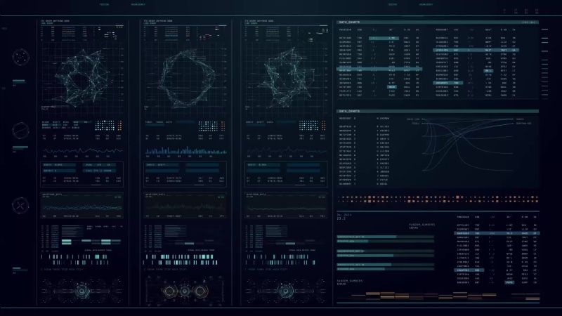 Technology UI, Futuristic interface Live Wallpaper