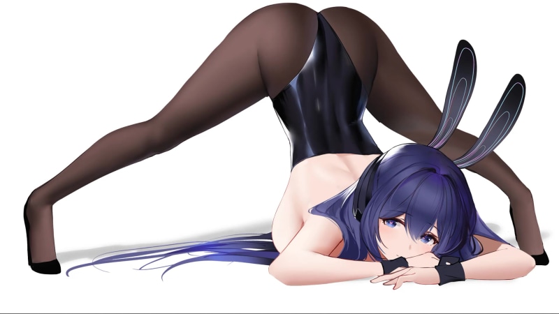 Line New Jersey Bunny Girl Live Wallpaper