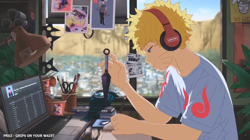 Lofi Naruto Live Wallpaper